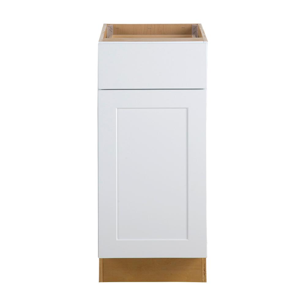 Cambridge Base Cabinets in White – Kitchen – The Home Depot