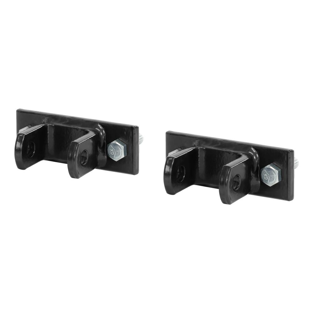 CURT Adjustable Tow Bar Bumper Brackets (1/2