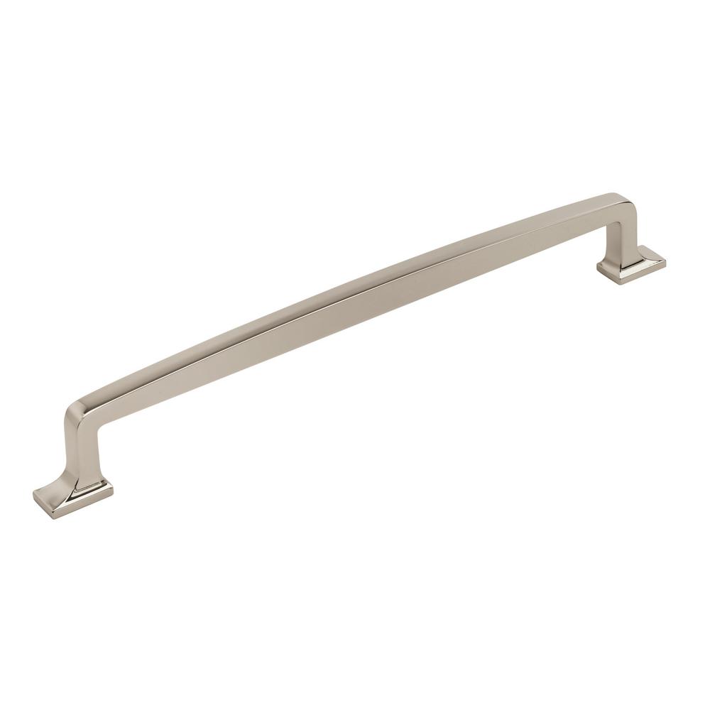Amerock Westerly 12 in. (305 mm) CentertoCenter Polished Nickel