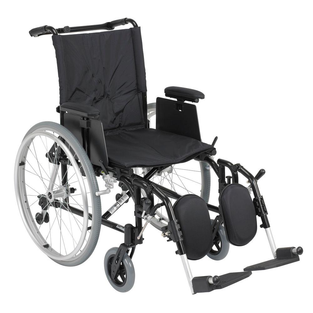 Drive Cougar Ultra Lightweight Rehab Wheelchair with Detachable