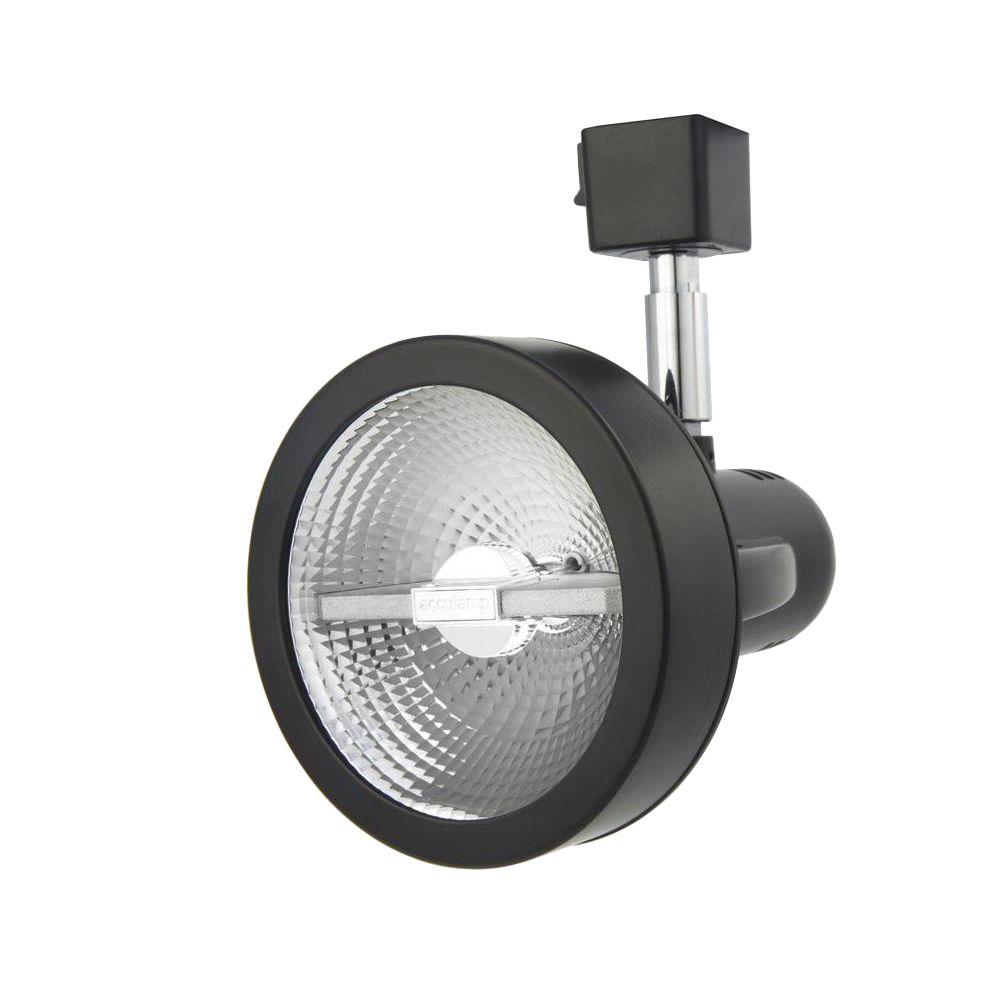 Lithonia Lighting 1Light Black Front Loading Commercial Track Head