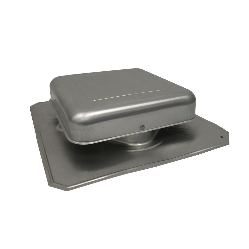 Master Flow 50 in. NFA Aluminum SquareTop Roof Static Vent in Mill