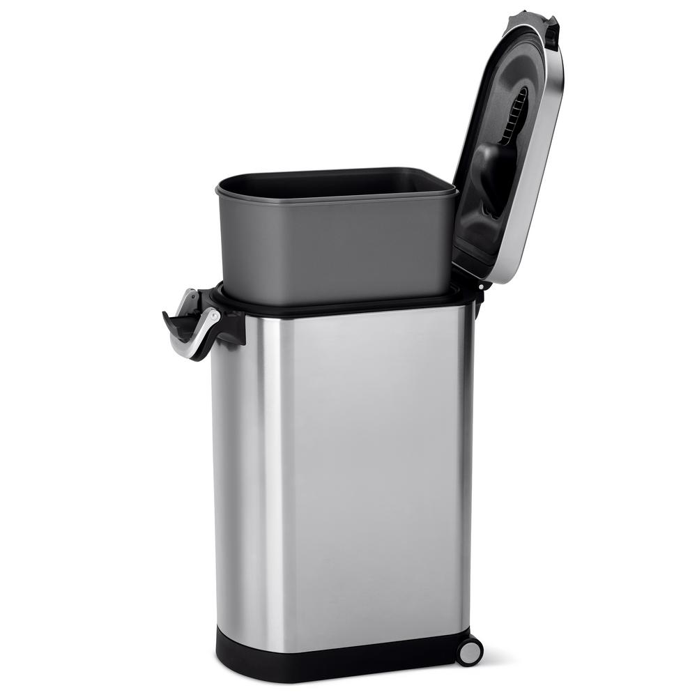 Simplehuman X Large Brushed Stainless Steel In Fingerprint Proof Pet Food Storage Can Cw1889 The Home Depot - Simplehuman Airtight Dog Food Storage Bin Simplehuman X Large Brushed Stainless Steel In Fingerprint Proof Pet Food Storage Can Cw1889 The Home Depot - Simplehuman Airtight Dog Food Storage Bin