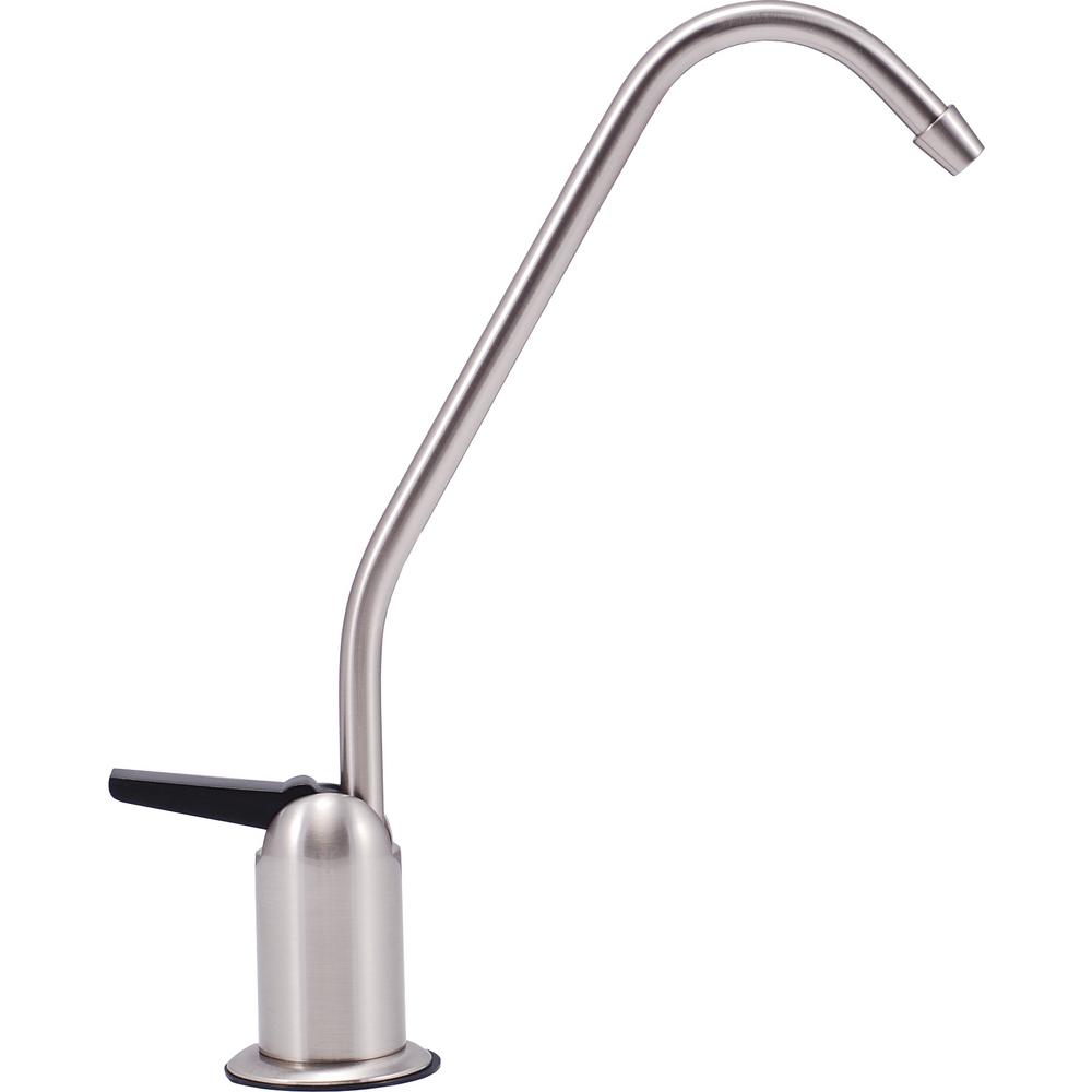 Watts Single Handle Water Dispenser Faucet With Air Gap In Brushed