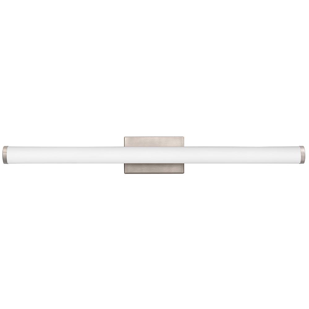 Lithonia Lighting FMVCCLS 36 in. Brushed Nickel Integrated LED Vanity Light Bar with Selectable