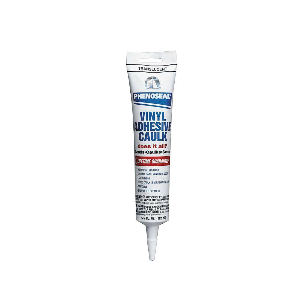 UPC 051136011002 product image for Caulk & Sealants: Phenoseal Adhesives & Fillers Does It All 5.5 oz. Translucent  | upcitemdb.com