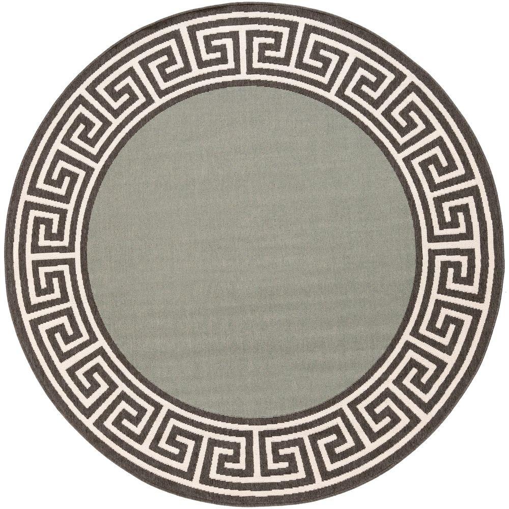 Artistic Weavers Bishorn Moss 9 Ft X Round Indoor Outdoor Area Rug