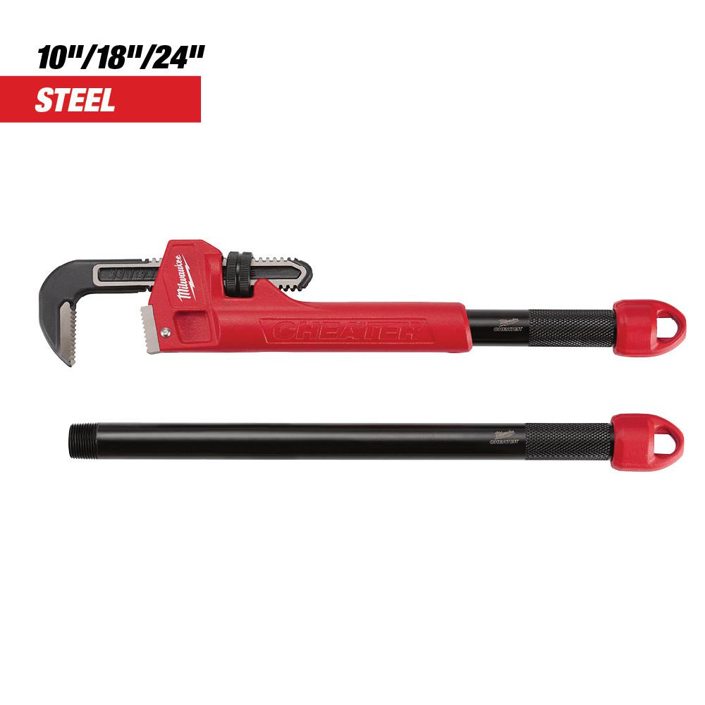 Milwaukee Cheater Pipe Wrench48227314 The Home Depot