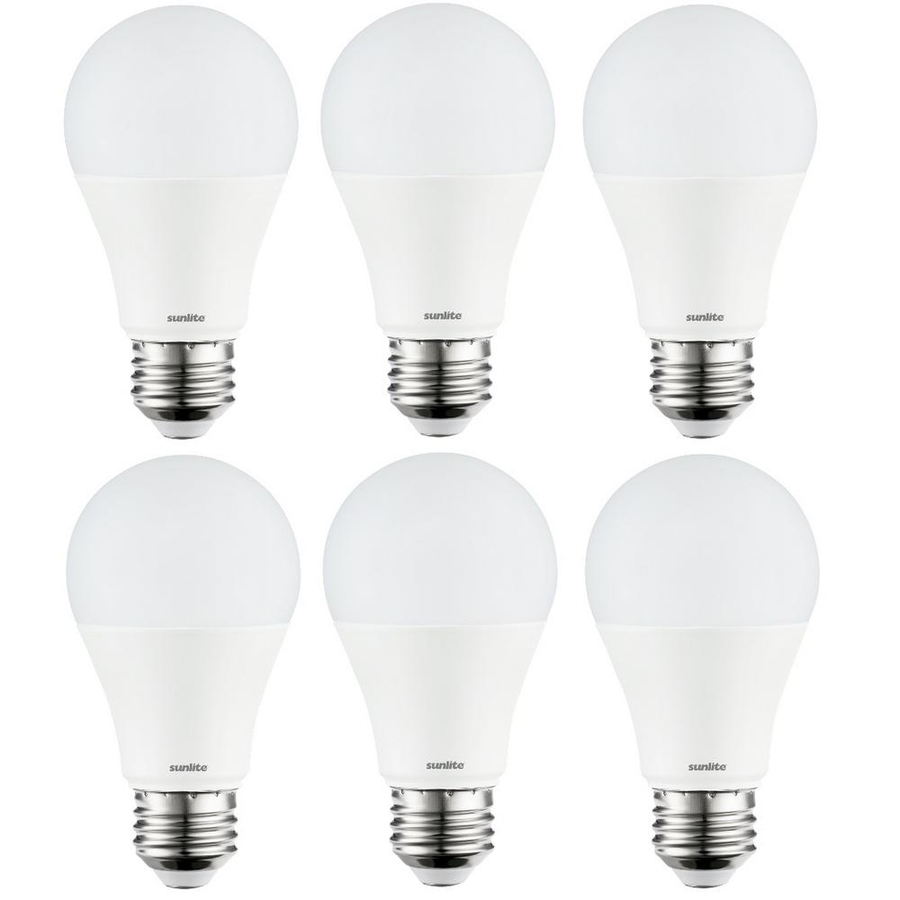 Sunlite 100Watt Equivalent A19 Dimmable UL Listed Bright 1500 Lumen