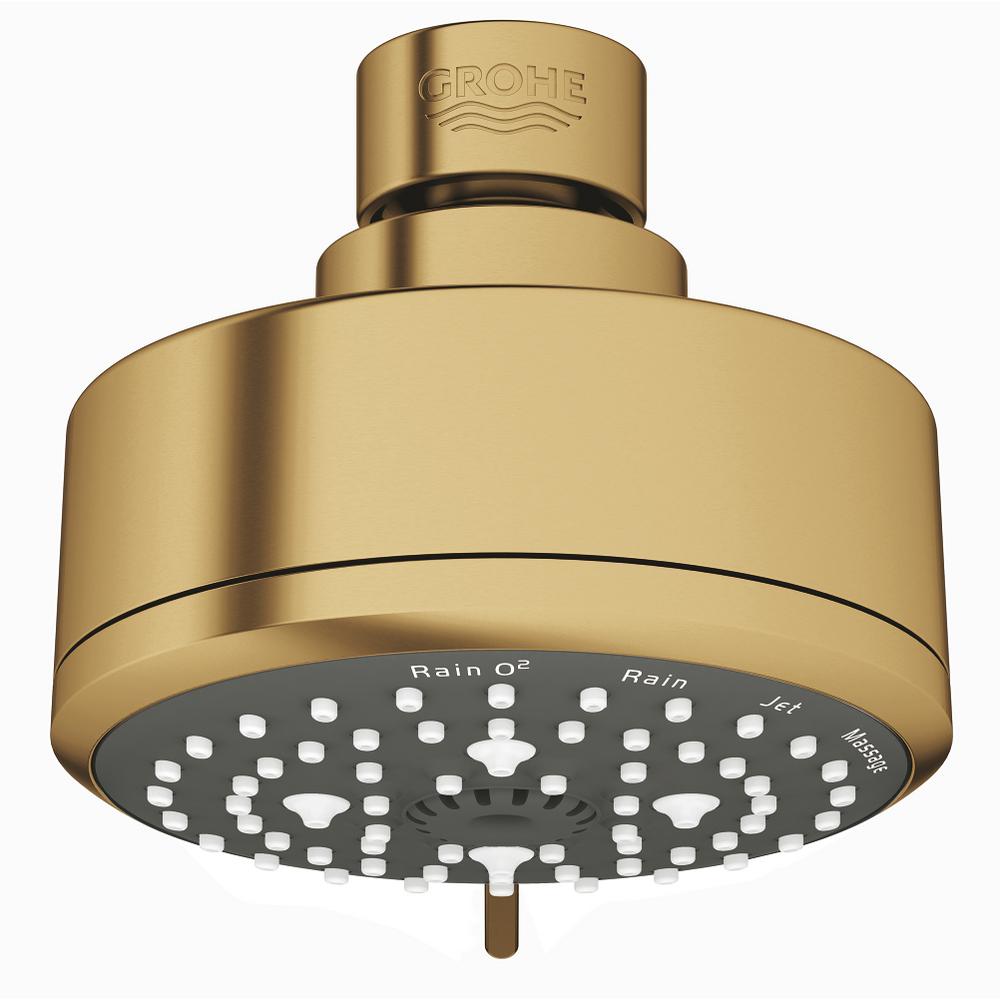 GROHE Tempesta 4Spray 3.9 in. Single Wall Mount Fixed Rain Shower Head