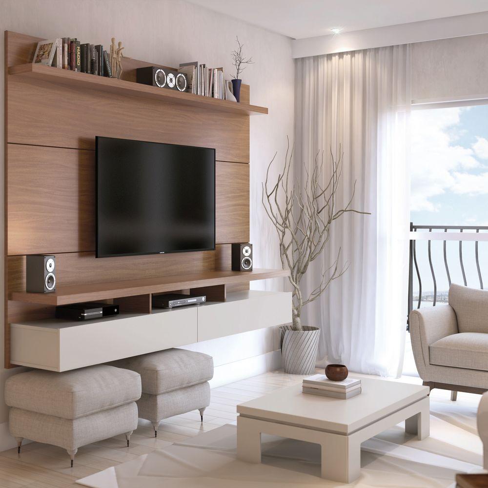 Manhattan Comfort City Maple Cream And Off White
