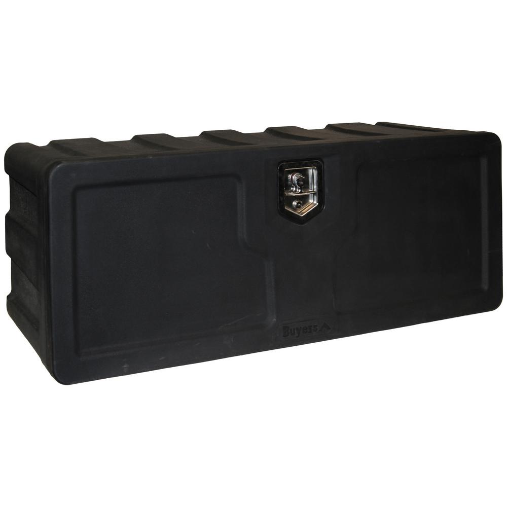Buyers Products Company 18 in. x 18 in. x 48 in. Matte Black Plastic