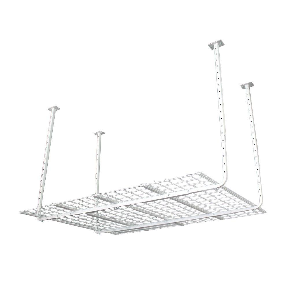 Ceiling Mounted Racks Garage Shelves & Racks The Home Depot