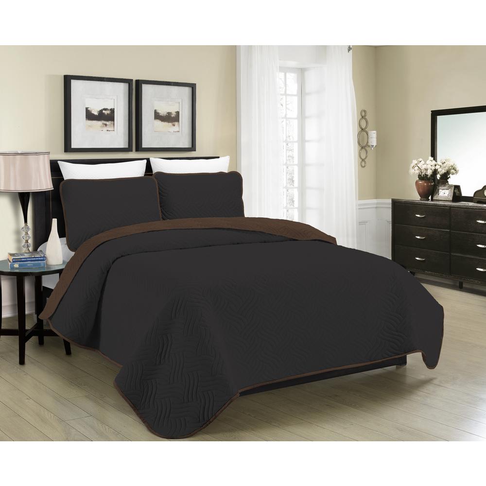 Black Brown Comforters Comforter Sets Bedding Bath The