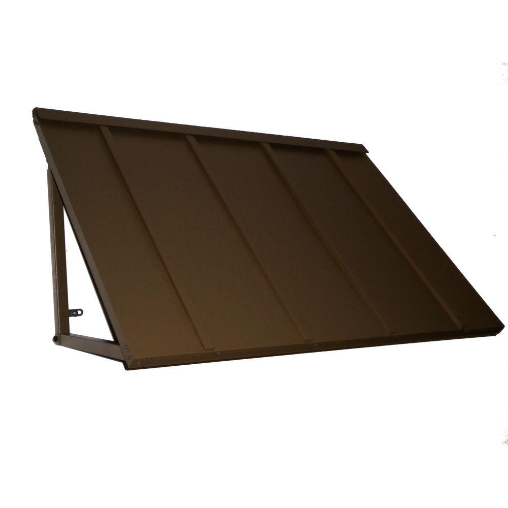 Beauty Mark 6 Ft Houstonian Metal Standing Seam Awning 24 In H X