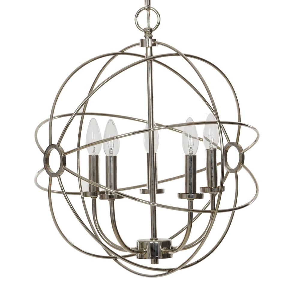 23 Chrome Catalina Lighting 22248-000 Modern 4-Light Pendant