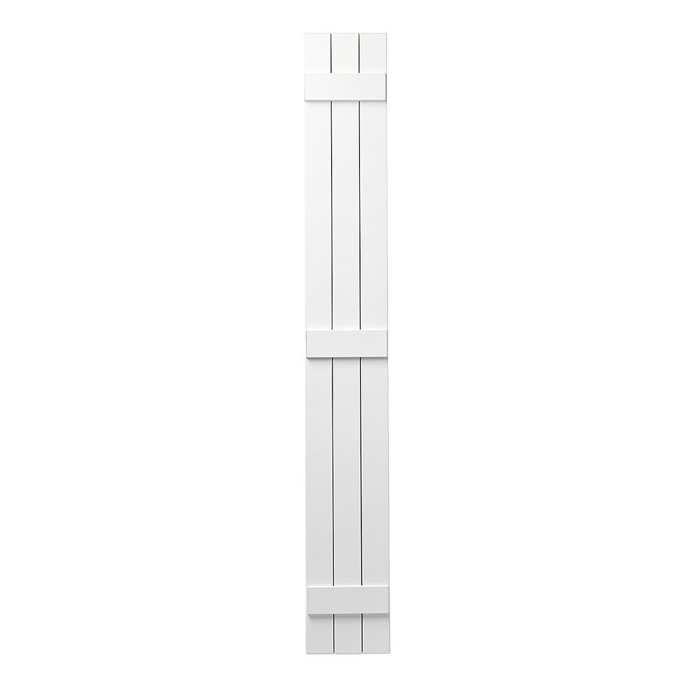 Ply Gem 11 In X 59 In Polypropylene Plastic 3 Board Closed Board