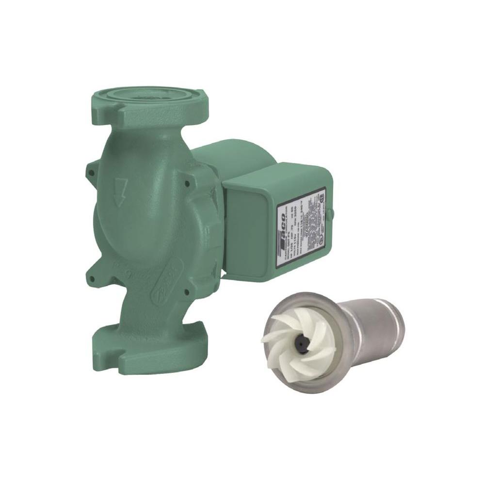 Taco Comfort Solutions 1/2 HP Stainless Steel Circulator Pump for
