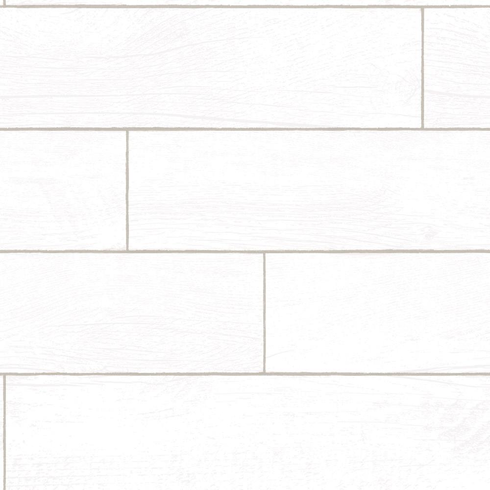 Repeel Textured Shiplap Planks Vinyl Peelable Wallpaper (Covers 28 sq