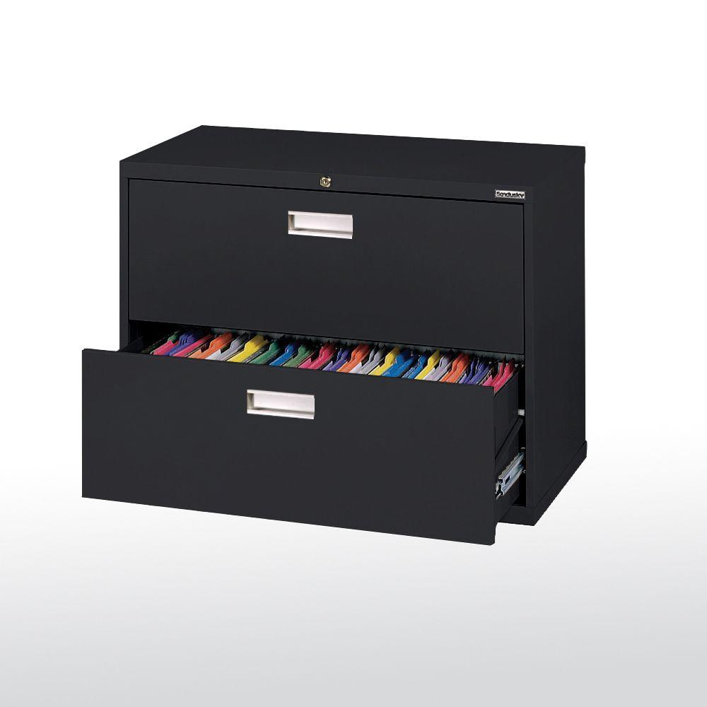 Sandusky 600 Series 36 In W 2 Drawer Lateral File Cabinet Blue Customer Reviews