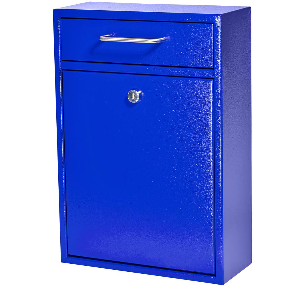 Mail Boss Olympus Locking WallMount Drop Box With High Security