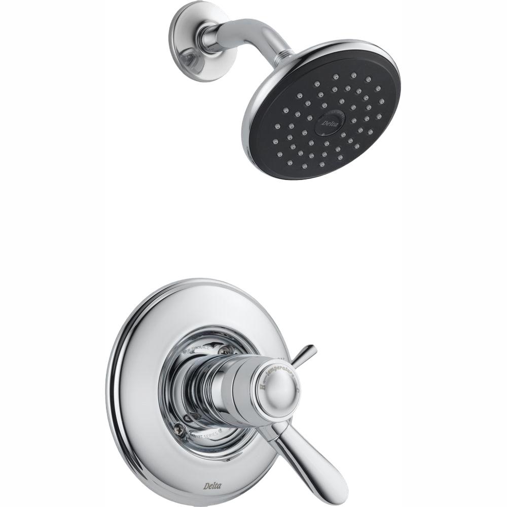 Delta Lahara Tempassure 17t Series 1 Handle Shower Faucet Trim Kit