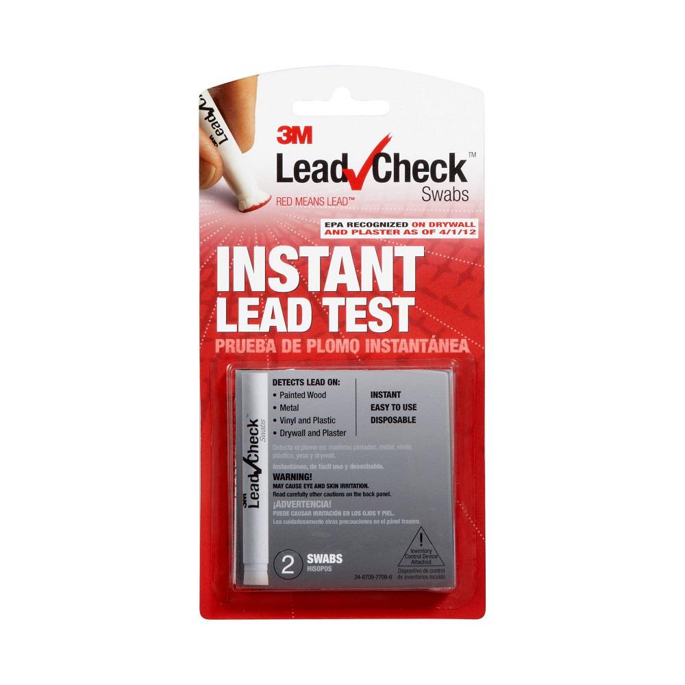 3m Leadcheck Instant Lead Test Swabs 2 Pack Lc 2sdc6 The Home Depot