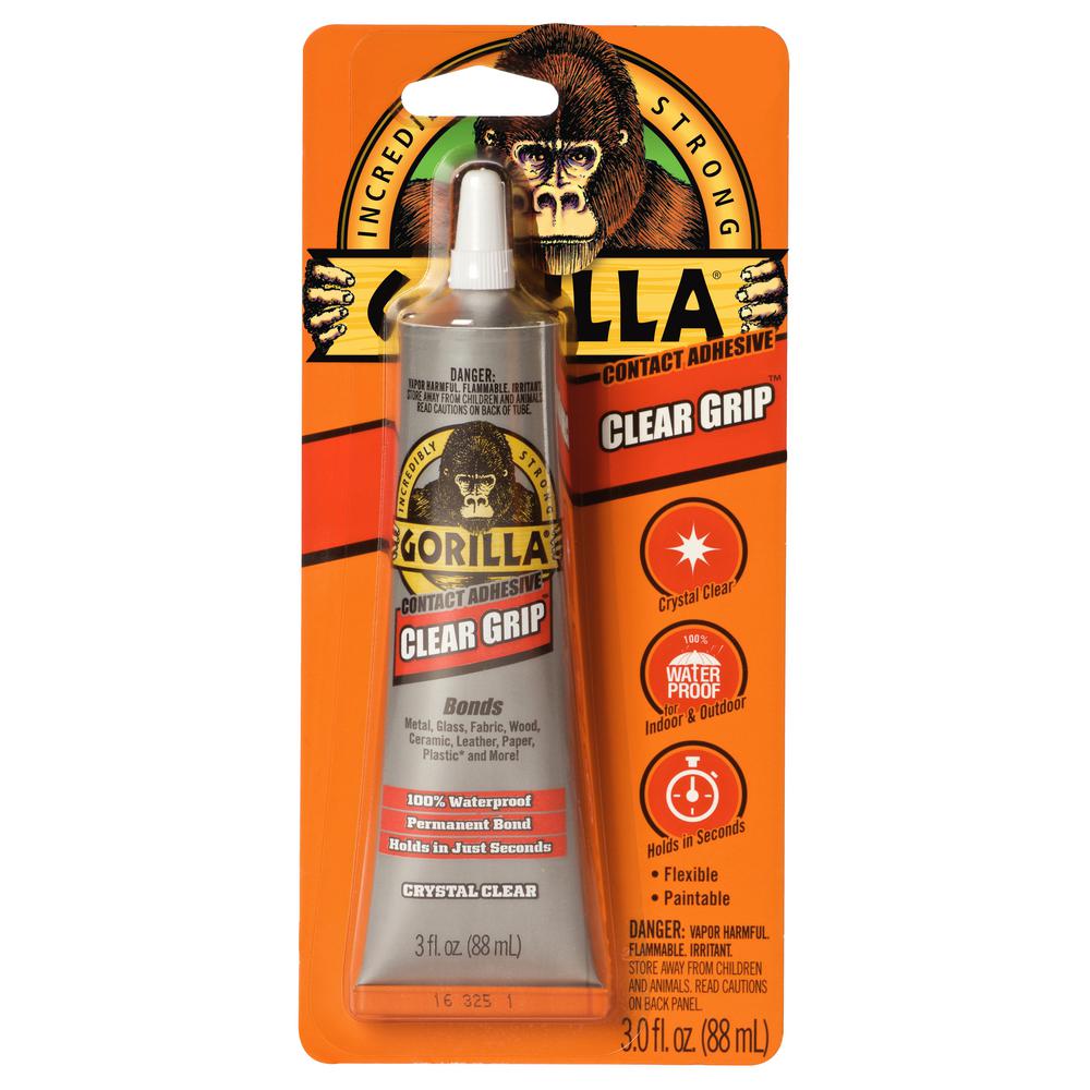 gorilla tube clear grip oz glue adhesive fl target pack