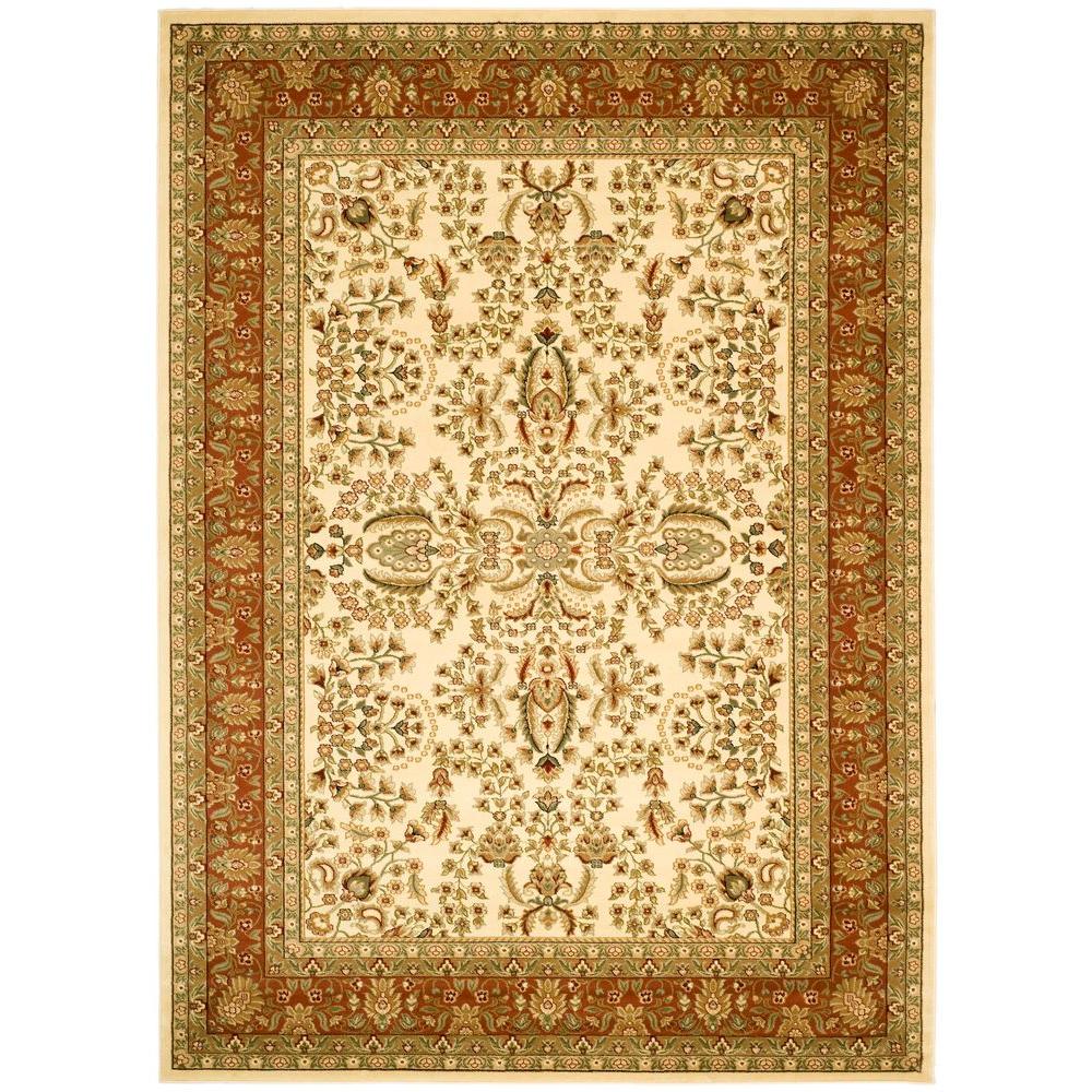Safavieh Lyndhurst Red Black 8 Ft X Square Area Rug Lnh214a This Review Is From Lyndhurst Ivory Rust 8 Ft X 11 Area Rug