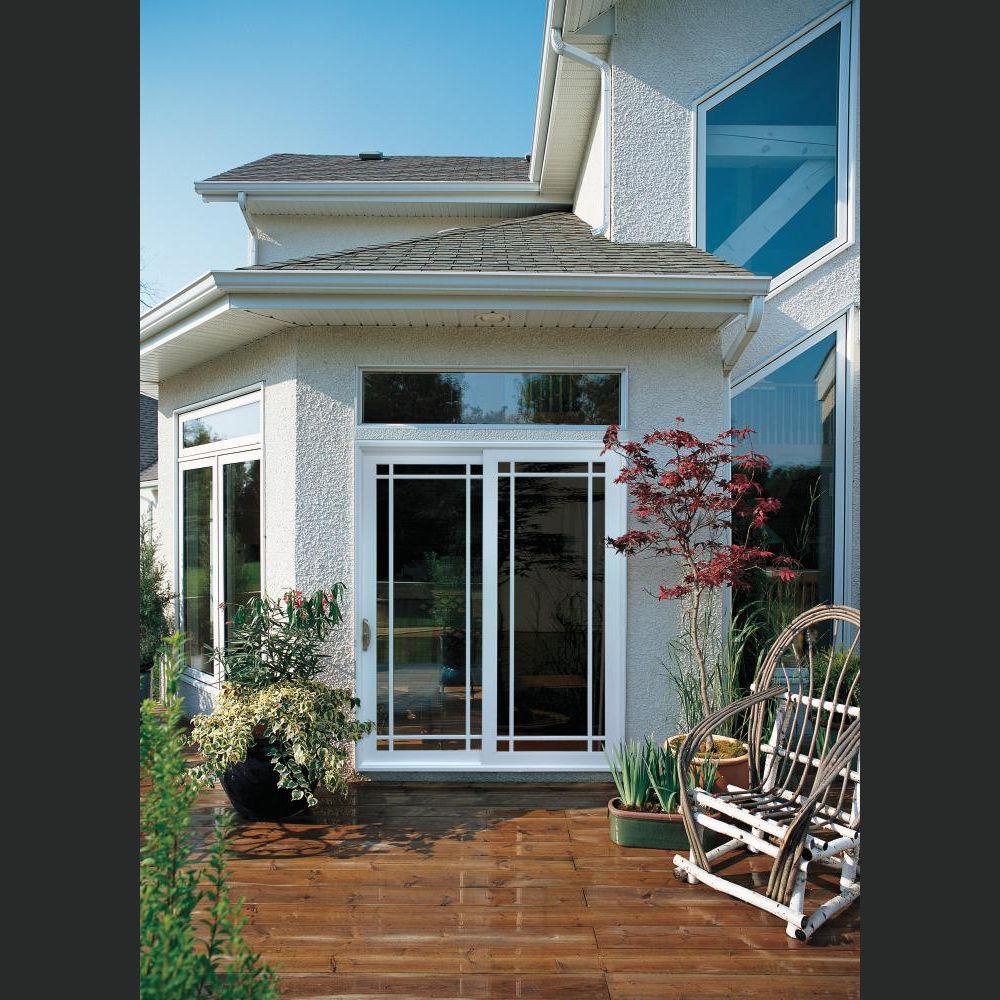 Jeld Wen 72 In X 96 V 4500 White Vinyl Left Hand 9 Lite V 4500 White Vinyl Left Hand 9 Lite