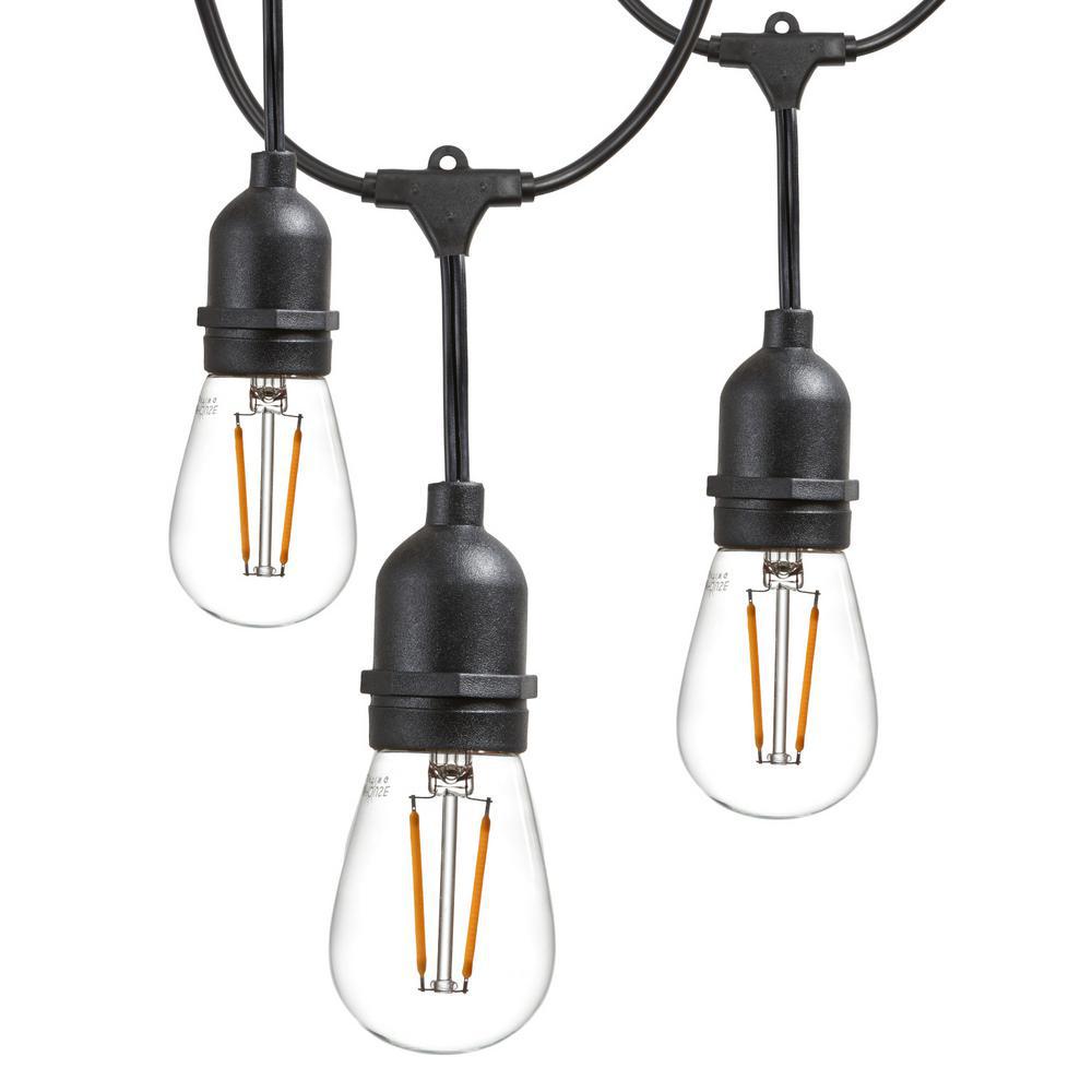 Dimmable String Lights Outdoor Lighting The Home Depot