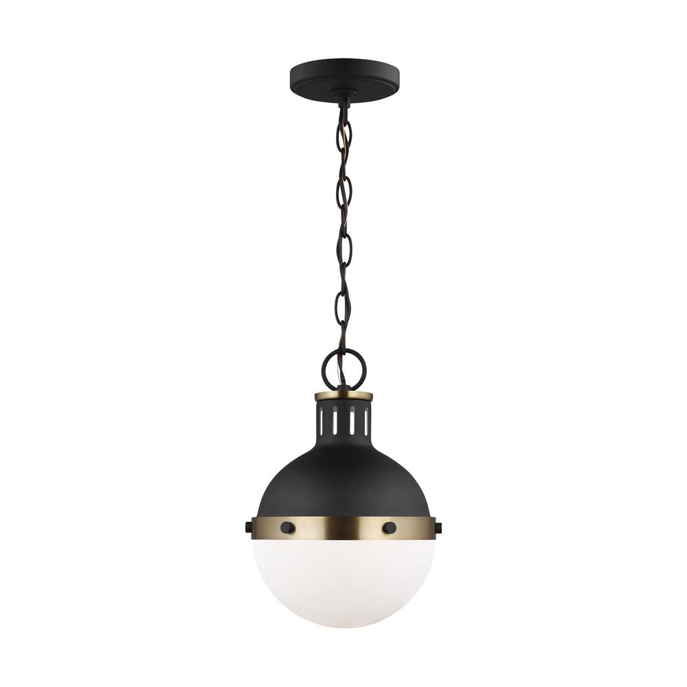 white shade pendant light