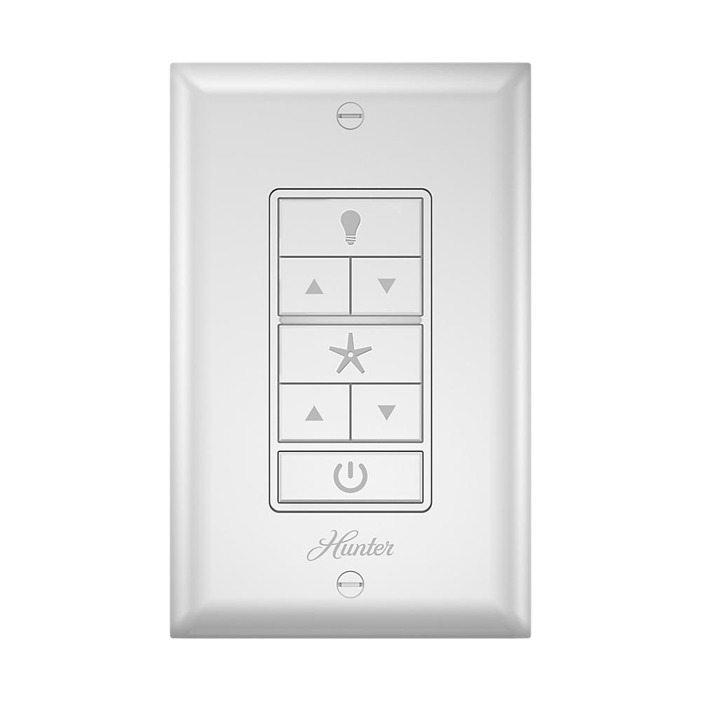 Hunter Indoor White Universal Wall Mount Ceiling Fan Switch 99373 The Home Depot - Hunter Fan Wall Switch Not Working Hunter Indoor White Universal Wall Mount Ceiling Fan Switch 99373 The Home Depot - Hunter Fan Wall Switch Not Working
