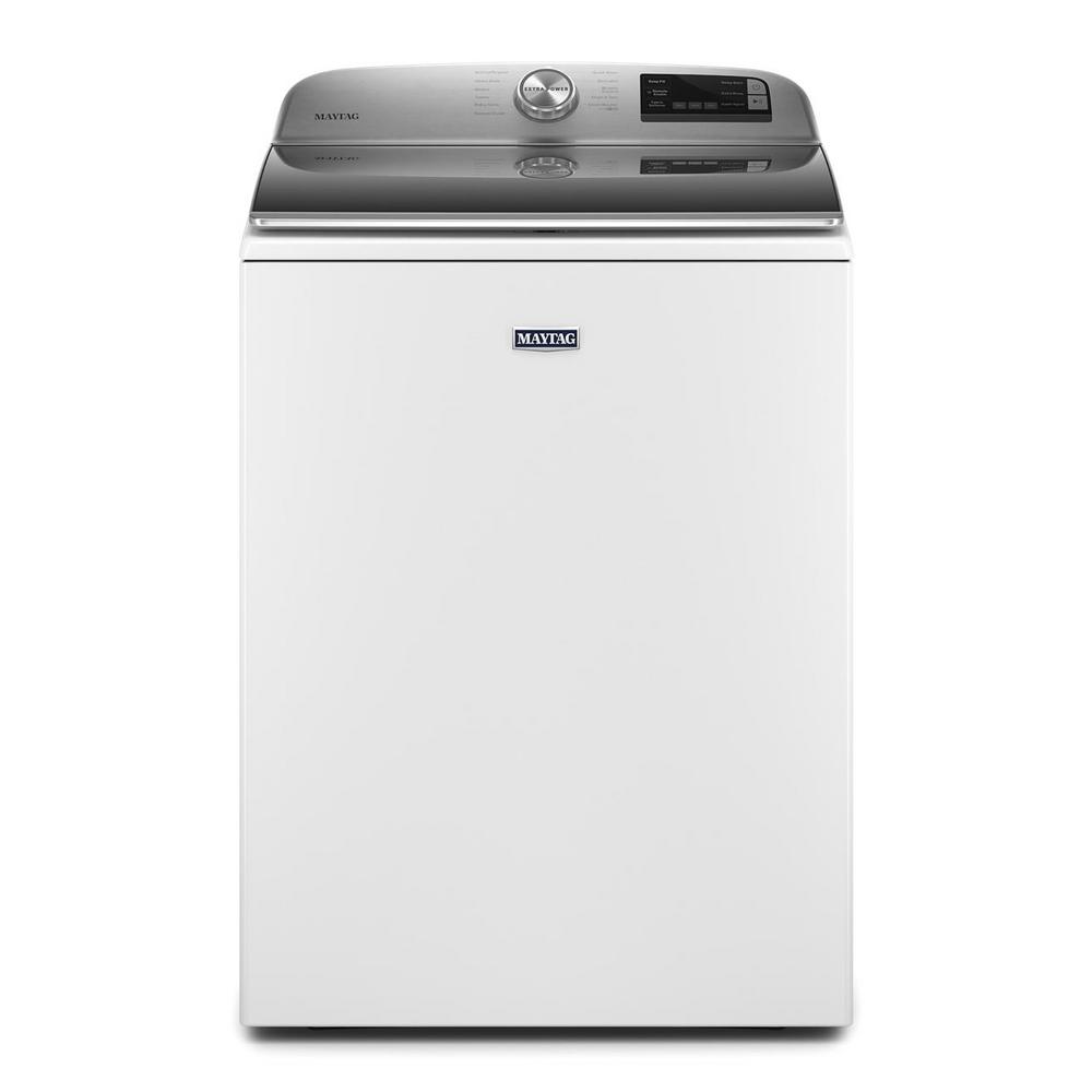 Maytag 4.7 cu. ft. Smart Capable White Top Load Washing Machine with