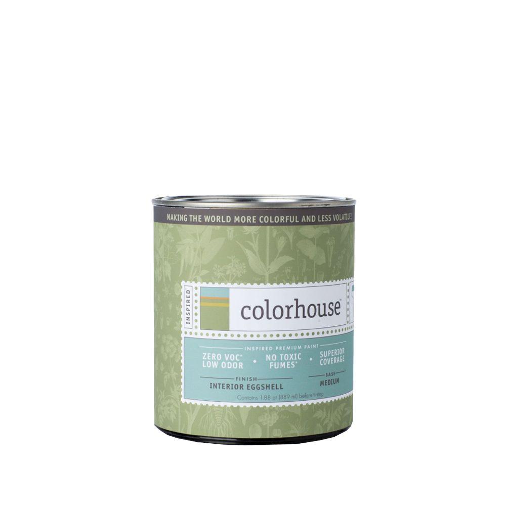 Colorhouse 1 qt. Medium Base Eggshell Interior Paint142237 The Home