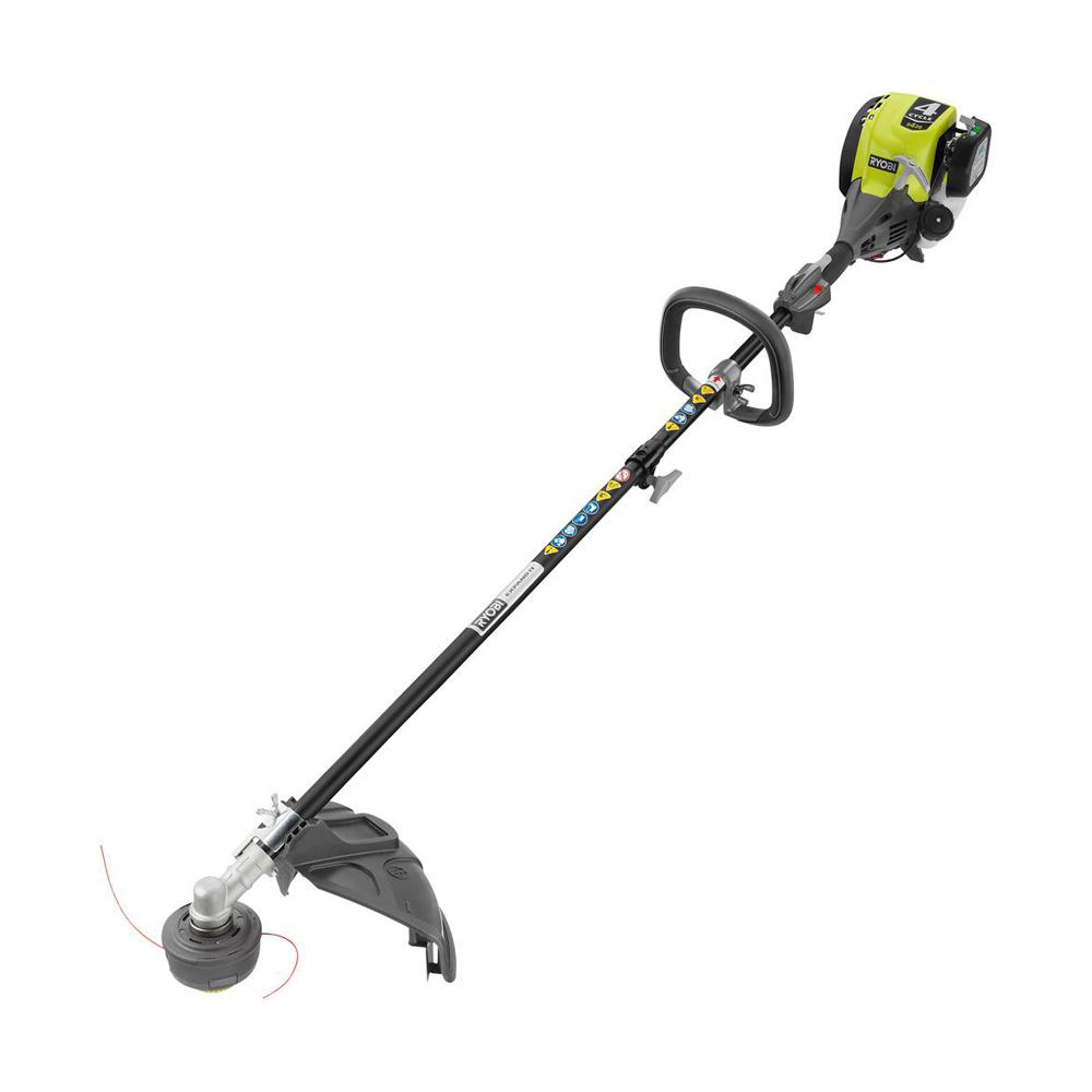 Ryobi 4 Cycle 30cc Attachment Capable Straight Shaft Gas Trimmer