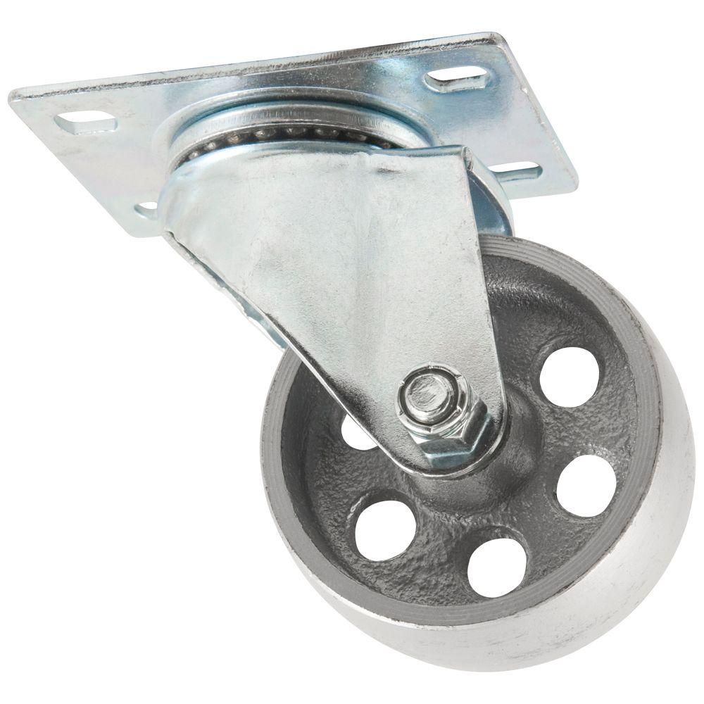 Everbilt 3 in. Steel Swivel Caster-4035345EB - The Home Depot