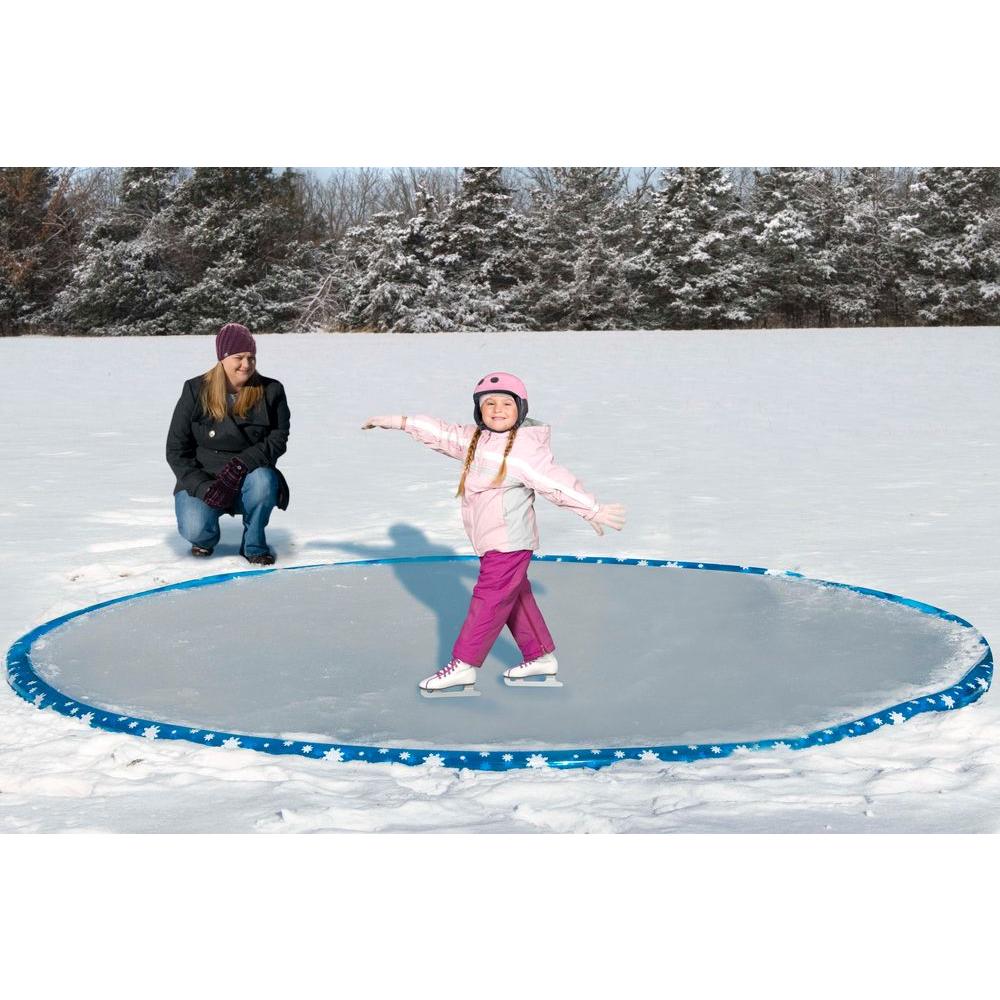 Rave Sports 12 Ft Inflatable Ice Rink 02503 The Home Depot