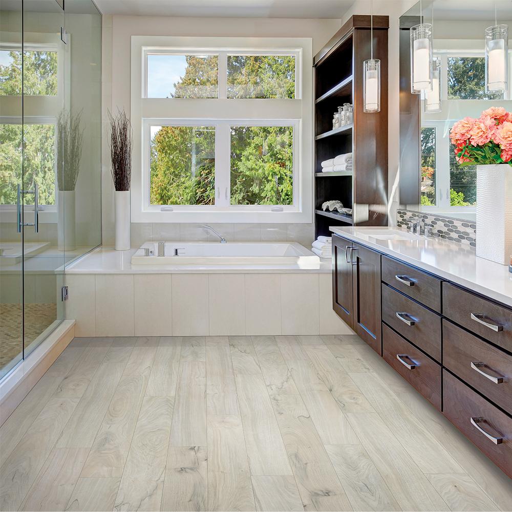 Pergo Outlast+ Snowbird Walnut 10 mm Thick x 5,1/4 in. Wide x 47,1/4 in. Length Laminate Flooring (13.74 sq. ft.)