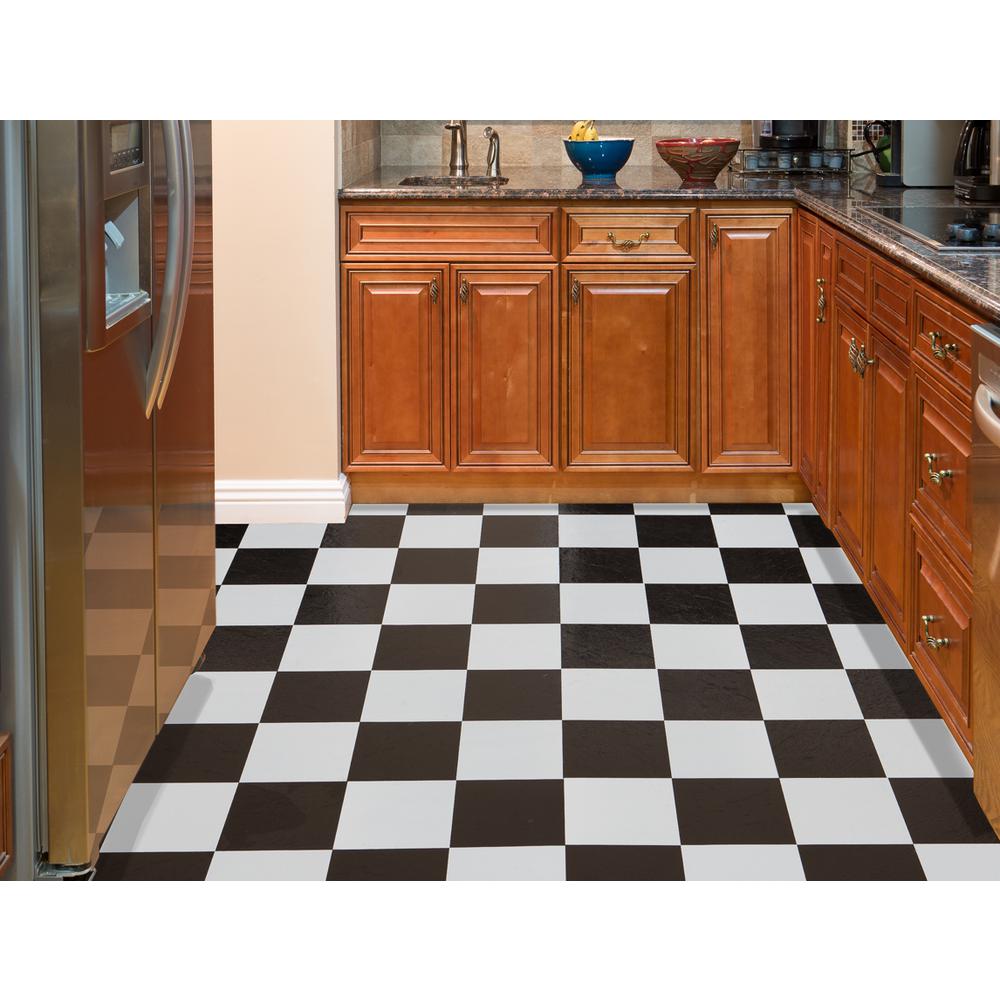 Should We Do Black White Checkerboard Floors In Our Basement