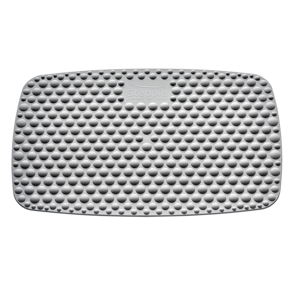 Victor Technology Steppie Gray Soft Top Mat For Standing Desks Soft Top Mat For Standing Desks