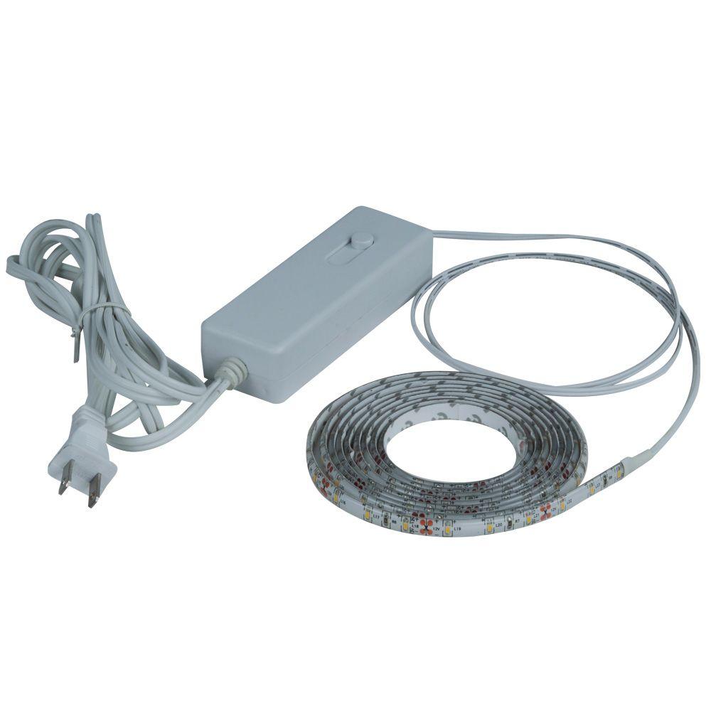 Commercial Electric 8 ft. LED Flexible Indoor/Outdoor Rated Clear Under