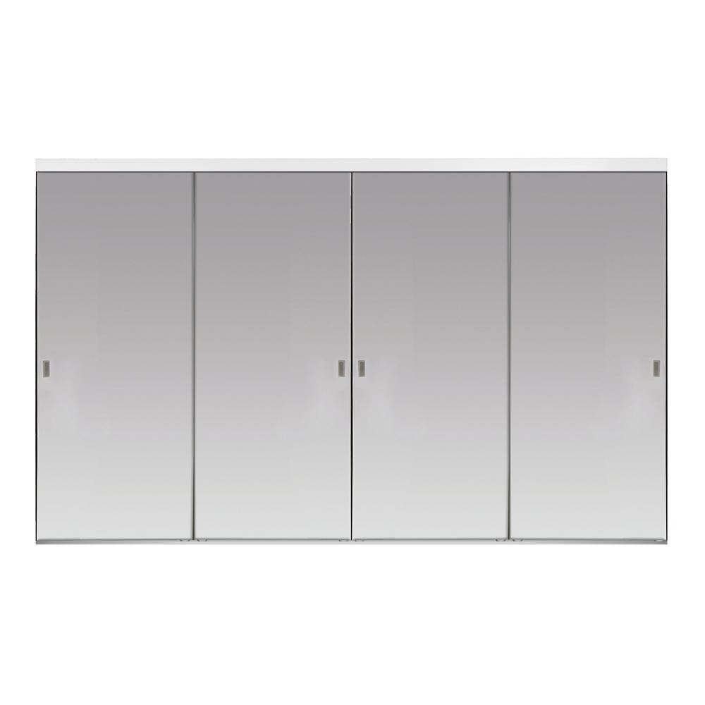 Impact Plus 96 In X 80 In Polished Edge Backed Mirror Aluminum