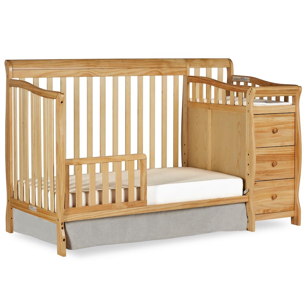 dream on me niko 5 in 1 convertible crib with changer