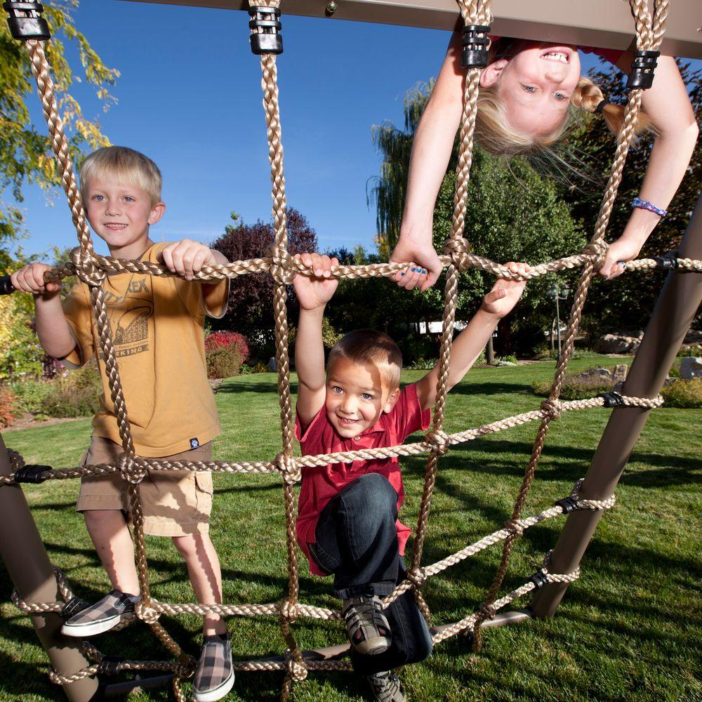 double slide deluxe playset