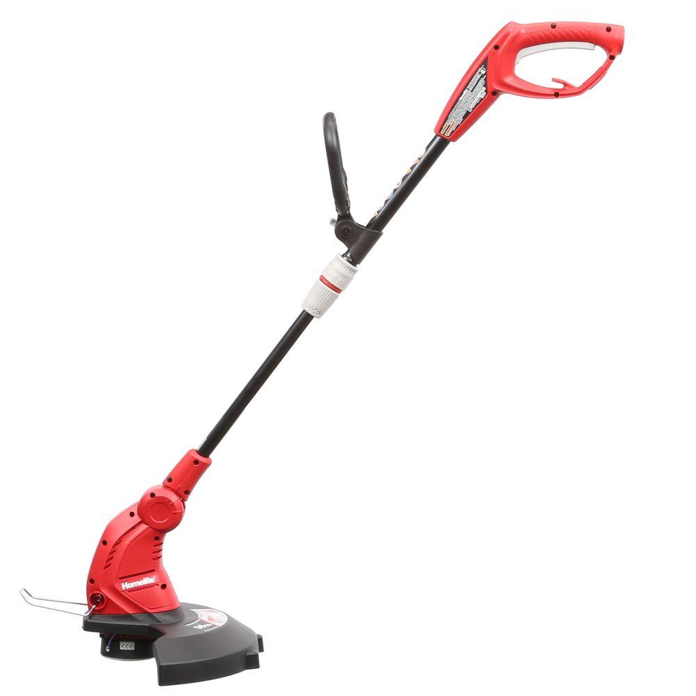 electric weed trimmer home depot