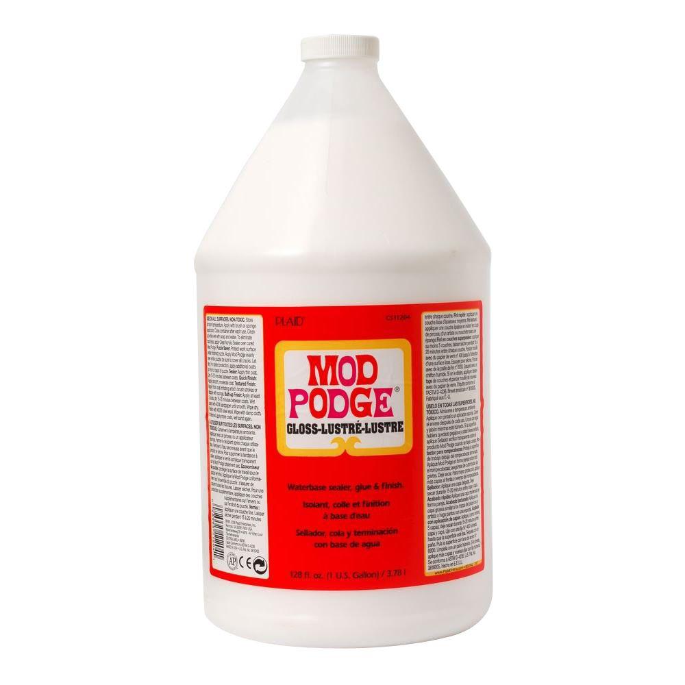 Mod Podge Gloss Gallon CS11204 The Home Depot   Mod Podge Decoupage Cs11204 64 1000 