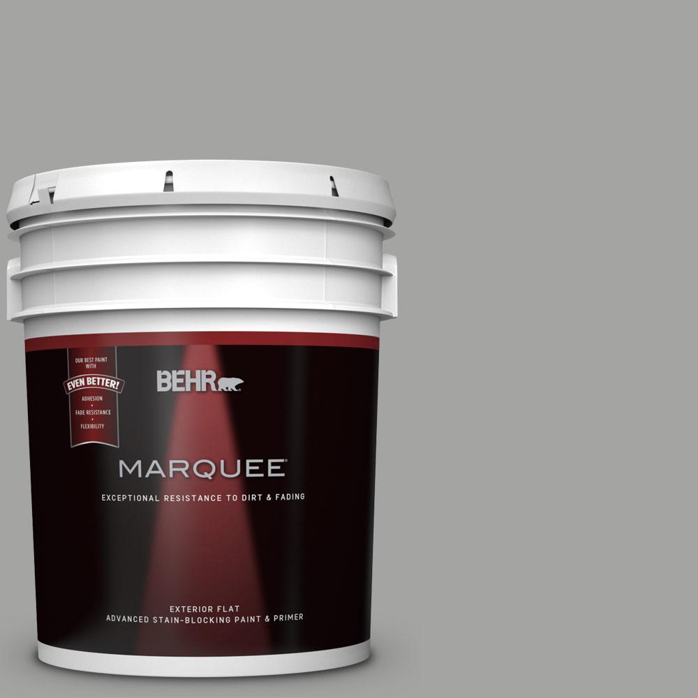 BEHR MARQUEE 5 gal. PPU2418 Great Graphite Matte Exterior Paint