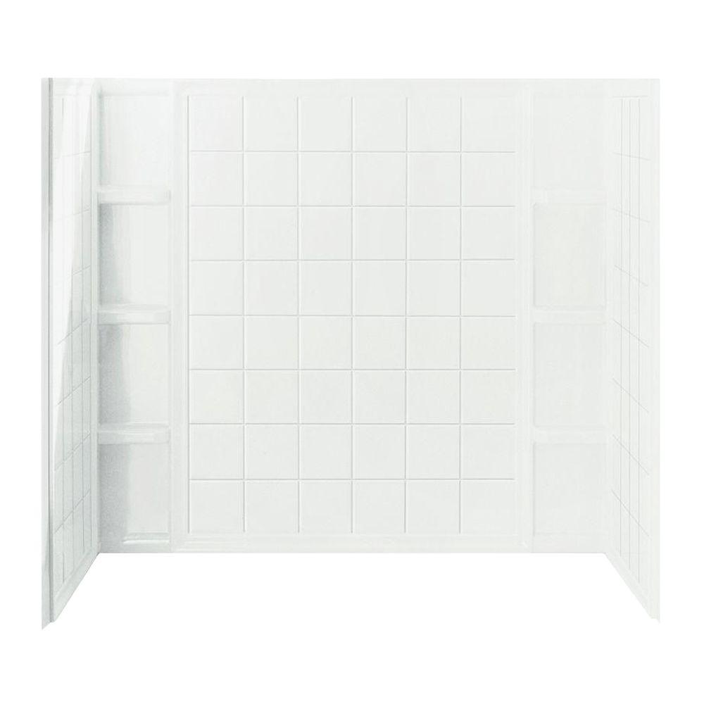 STERLING Ensemble Tile 371/2 in. x 60 in. x 541/4 in. 3piece Direct