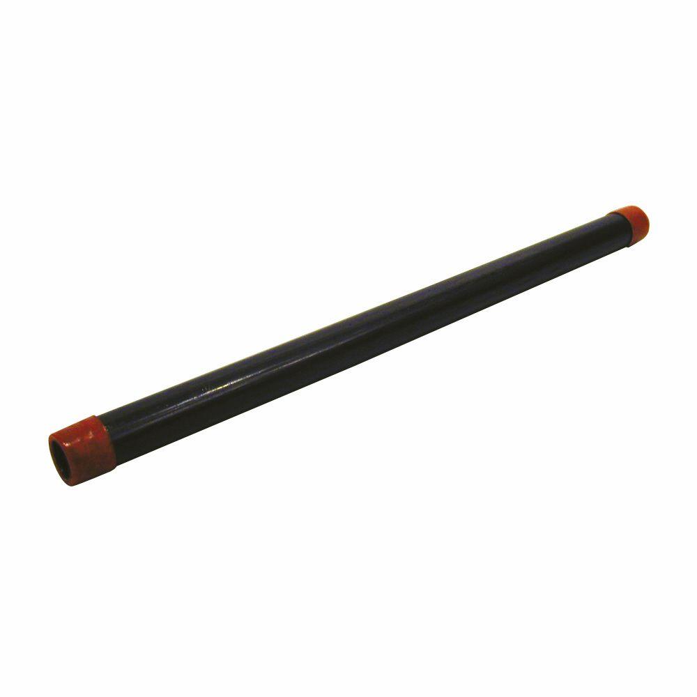 1 In X 10 Ft Black Steel Pipe 585 1200HC The Home Depot